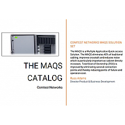 MAQS Catalog Parts List